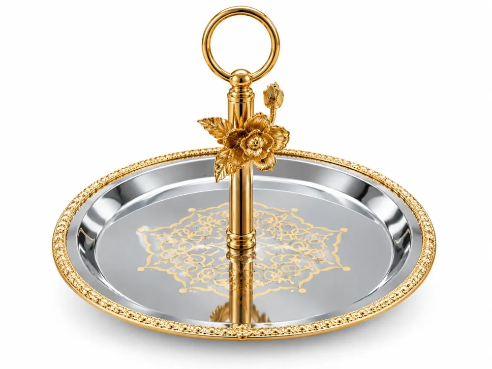 Plateau gâteau inox alpha