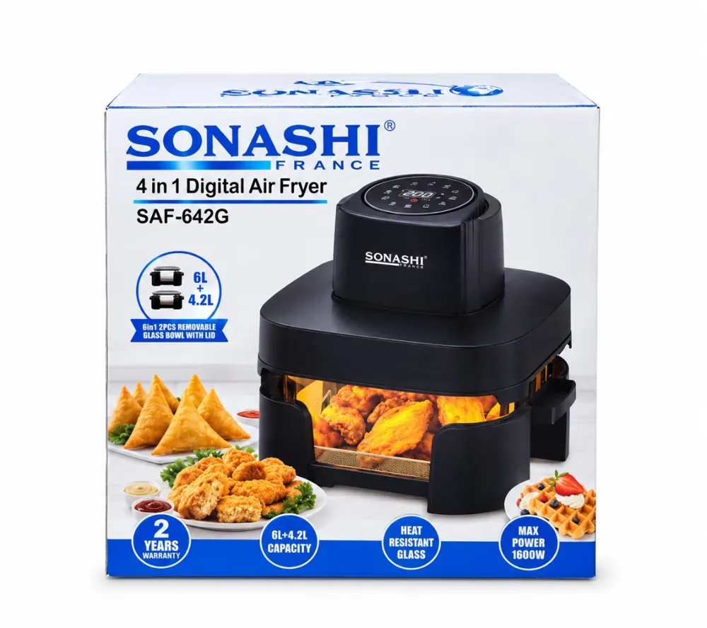 Air fryer sonashi 4en1
