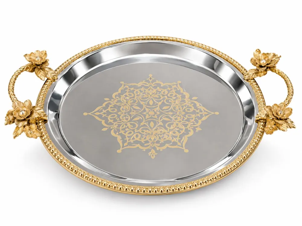 Plateau gâteau inox alpha