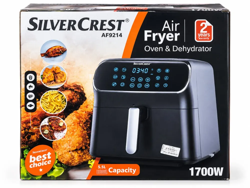 Air fryer silver crest