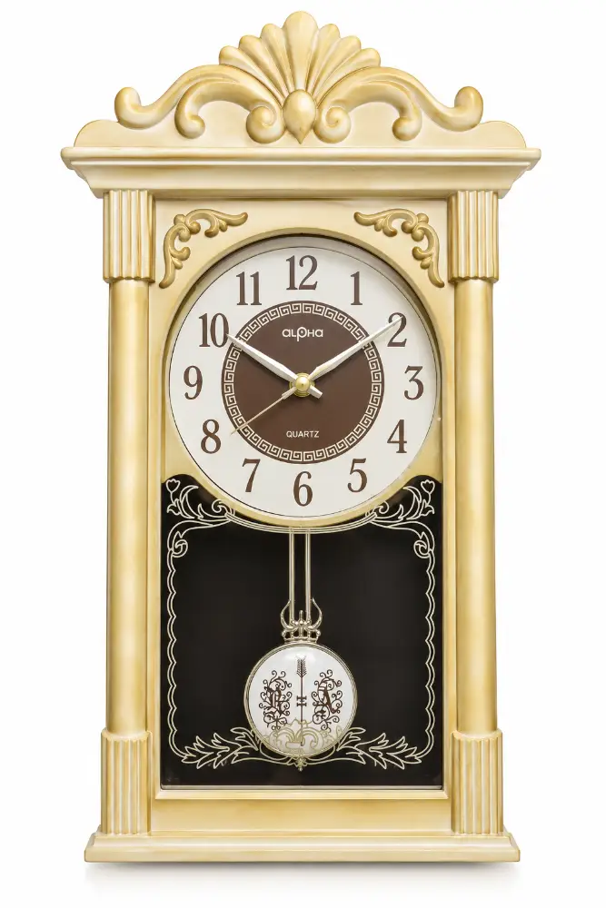 Horloge alpha décoration